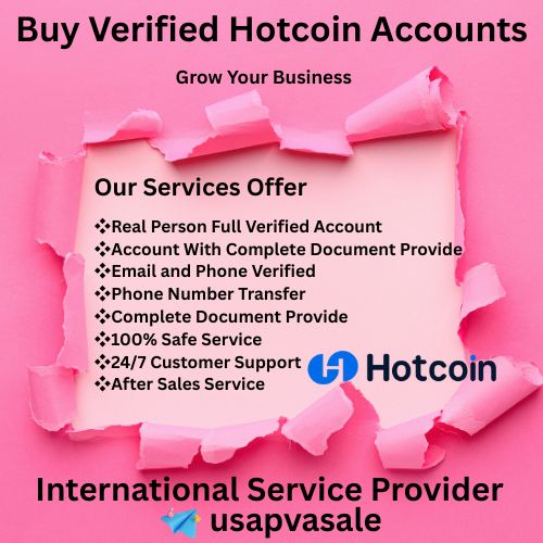 Buy Verified Hotcoin Accounts