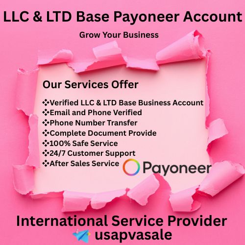 Buy Verified Payoneer business Account