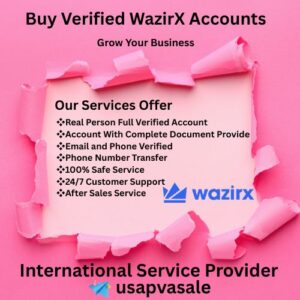 Buy Verified WazirX Accounts