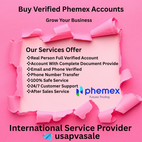 Buy Verified Phemex Accounts