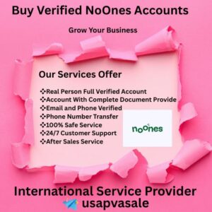 Buy Verified NoOnes Accounts