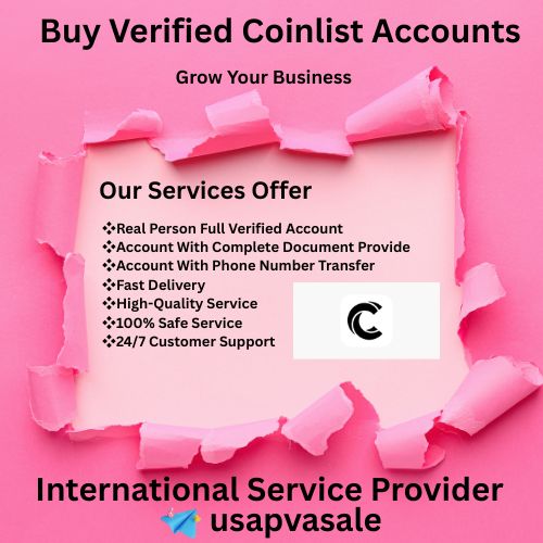 Buy Verified Coinlist Accounts